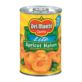 Del Monte&nbsp;Apricot Halves Lite&nbsp;Unpeeled In Extra Light Syrup Full-Size Picture